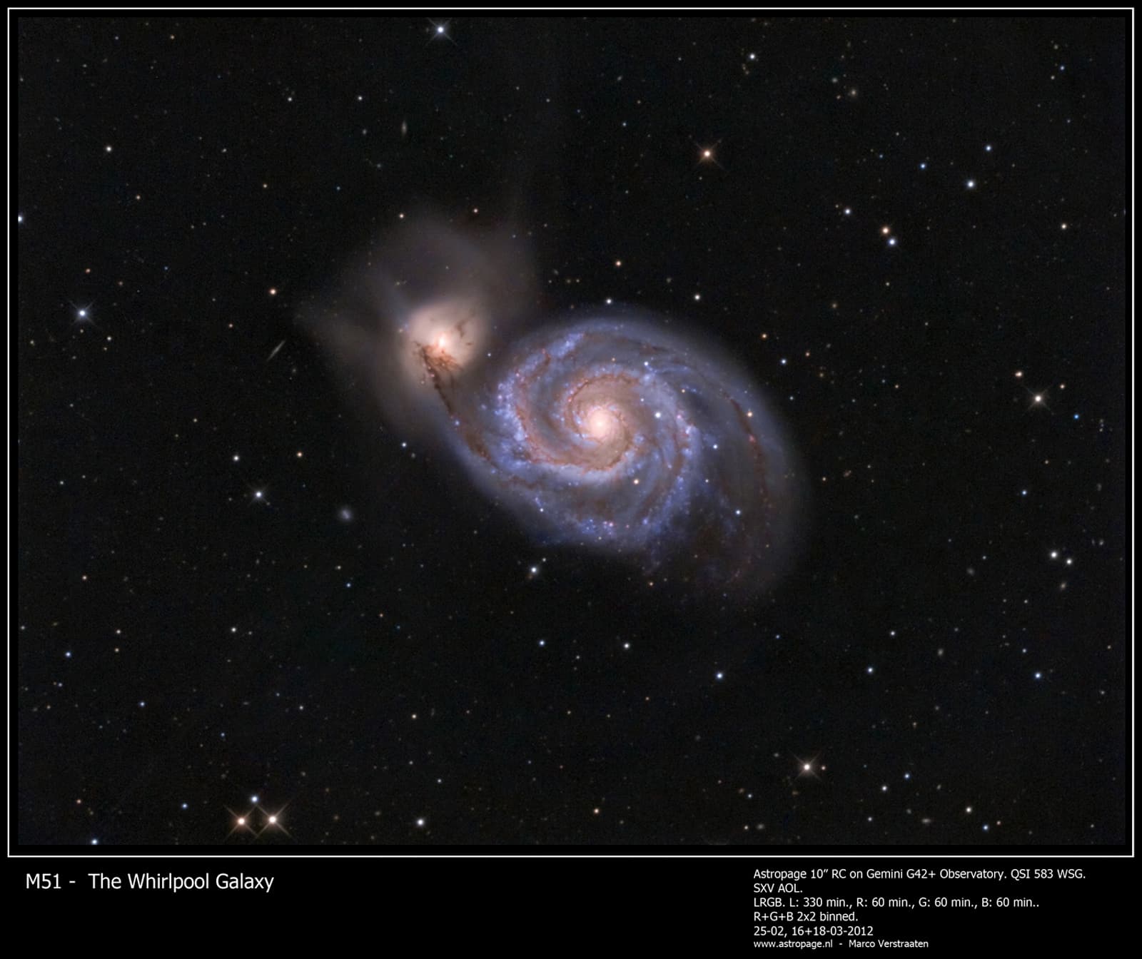 En nog een M51 uit 2012………