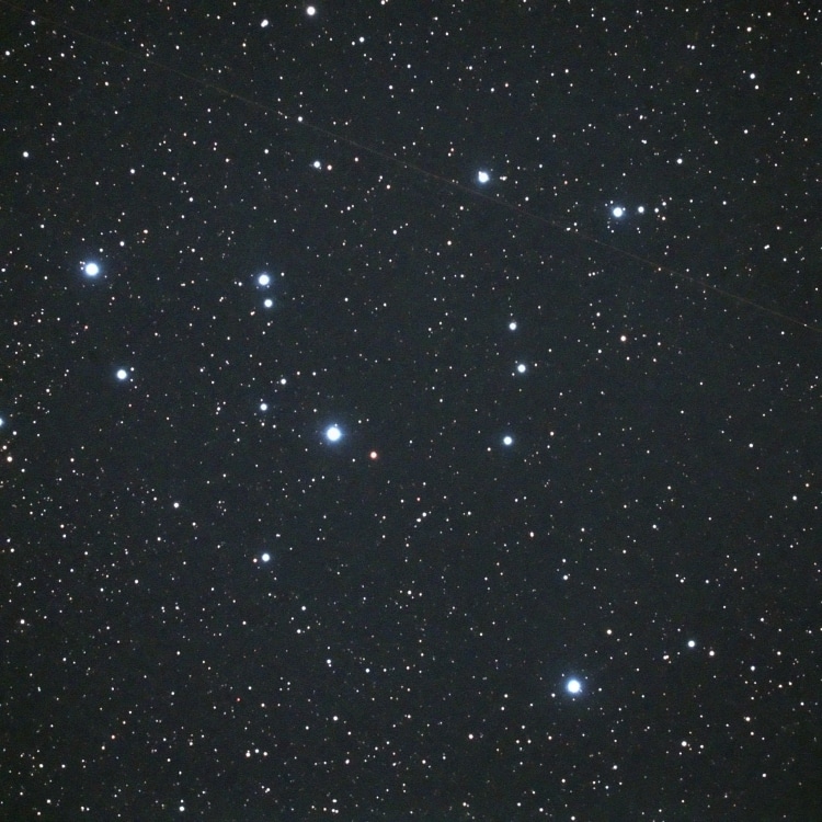 Dit was een testopname van M 39 met de C 11 HD met de ST 4000 XCM en de corrector van F 6,2 Je ziet