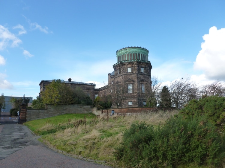 Afgelopen weekend was ik in Edinburgh. Zaterdag ben ik naar de Royal Observatory gegaan op Blackford