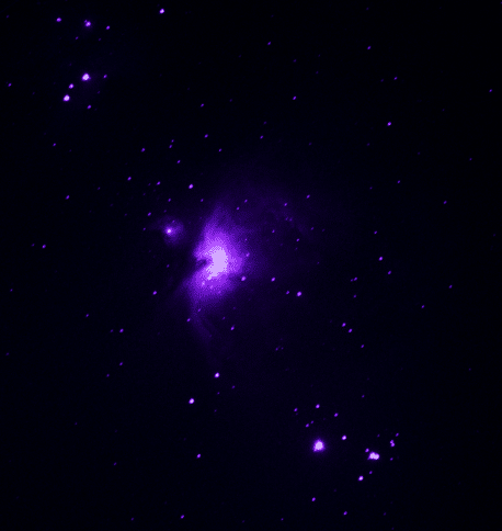 Een oude foto van de orionnevel heb ik opnieuw bewerkt Orion 31-10-2014 nieuw 2a
