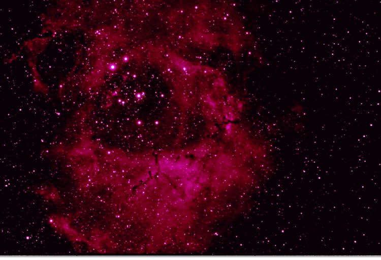 Dit is nu echt de laatste die ik post Rosettanevel 18-2-2015 ca 20,30-21,50 uur t=4 min 15 frames IS