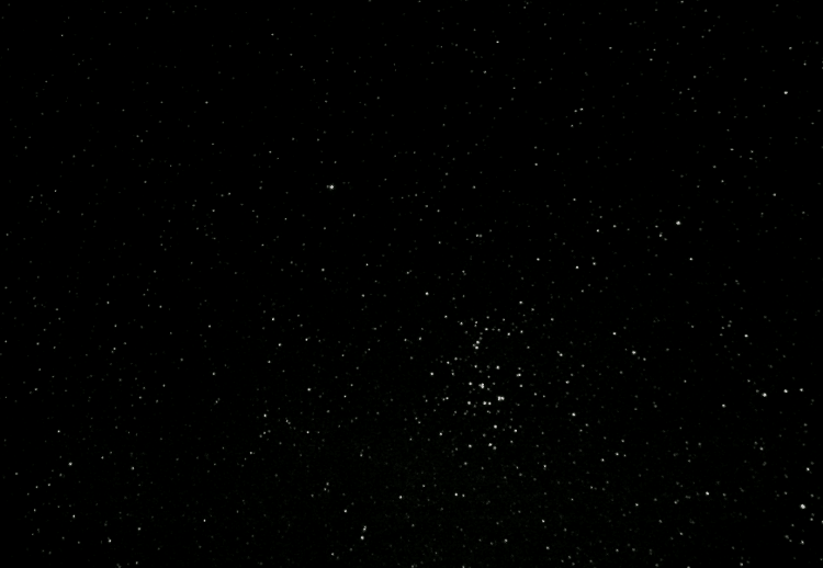 Hierbij nog een opname van M44 (The Beahive) (14/4) met mijn telelens en LPF filter. Helaas kon ik m