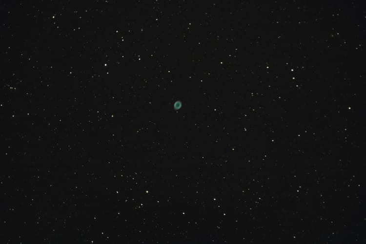 Vanavond heb ik de eerste “geslaagde” astrofotografie sessie gehad met een DSLR en niet met een