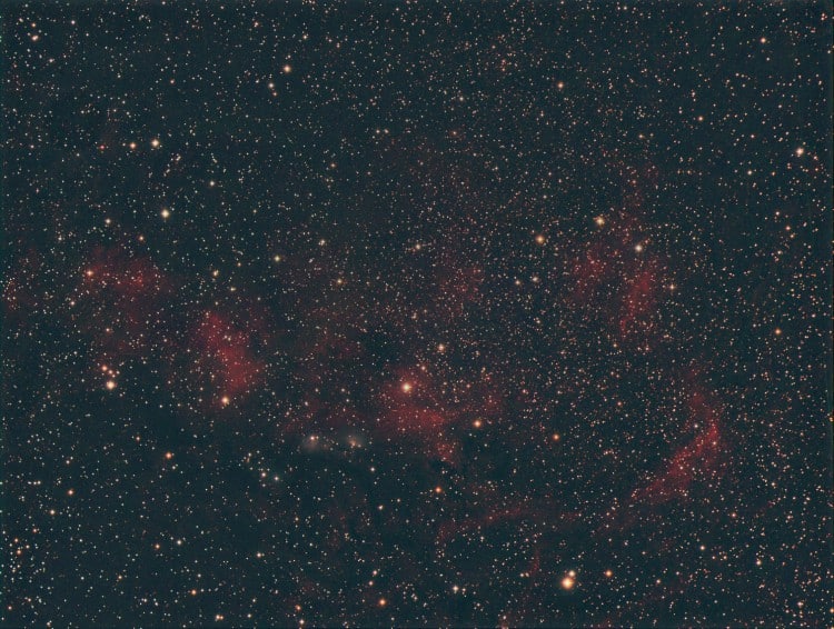 NGC 6914 is toch wel zwak en heeft dus wat meer licht nodig, wellicht combineren met H Alfa. Untitle