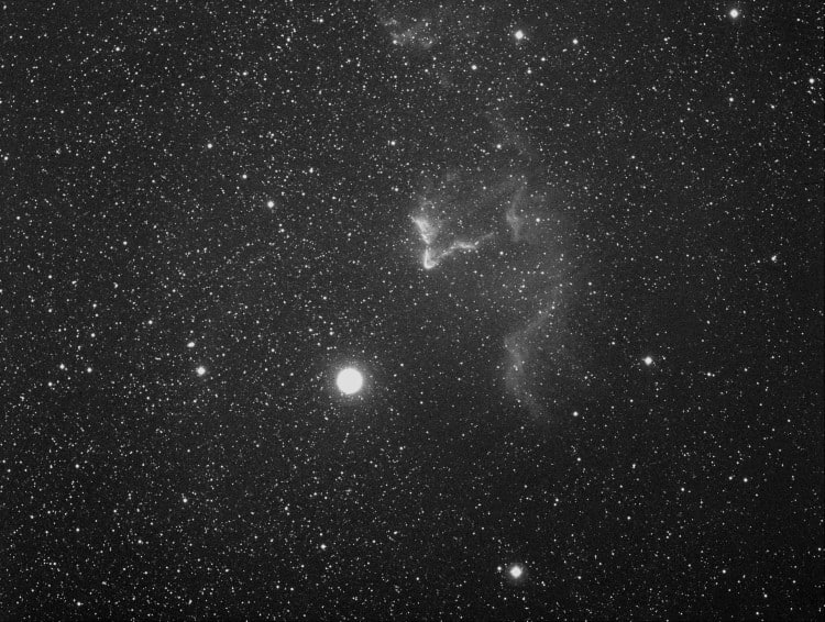 IC 59 en IC 61/63 zijn zwakke neveltjes in Cassiopeia, een sterrenbeeld wat nu interessant wordt nu
