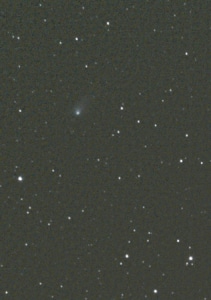 Net even een paar luttele minuten buiten gestaan om het kleine komeetje Lovejoy C/2014 S2 vast te le
