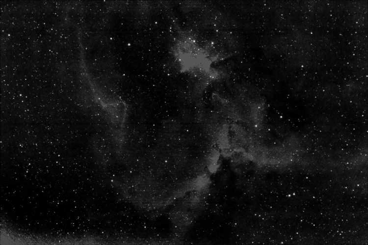 In deze mooie heldere week heb ik veel opnamen gemaakt van IC 1805, de Heart Nebula. Waarvan bijgaan