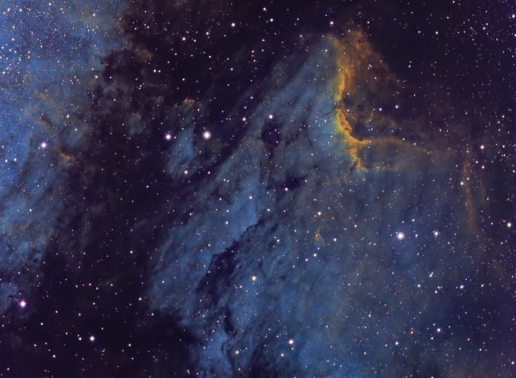 Mijn meest recente foto is van IC5070, in totaal heb ik 9,3 uur belicht verspreid over 5 avonden. Be