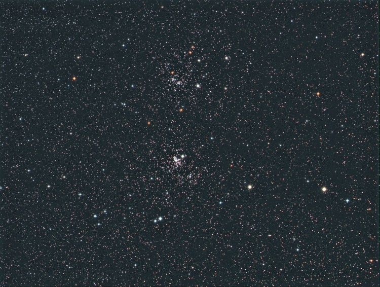 NGC 869 en NGC 884 al eerder gepost en gemaakt met de BS 250 maar deze is met de FSQ 106mm F 5 gemaa