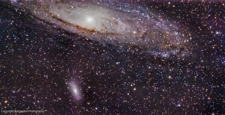 Living on the edge Andromeda