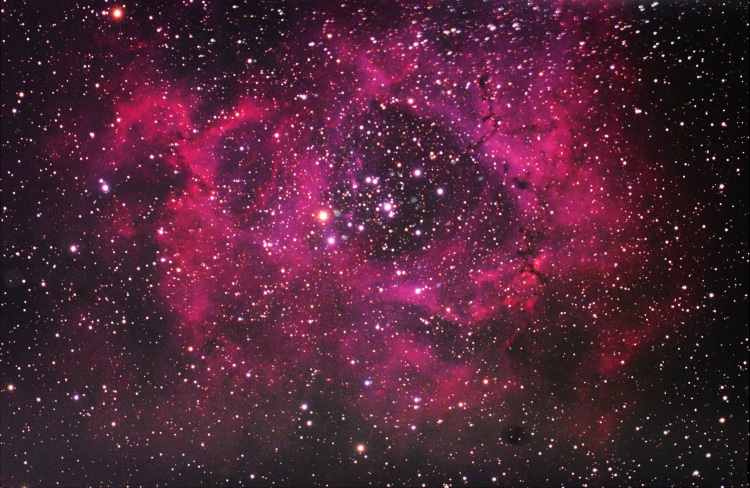 nr3 en de laatste NGC2244 “Rosette Nebula” (alg-groene sterren, is dit ghosting?) 201601