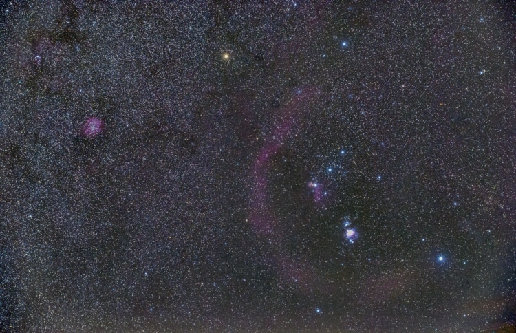 Gisteren tijdens een korte periode van opklaringen toch snel de Star Adventurer buiten gezet met daa