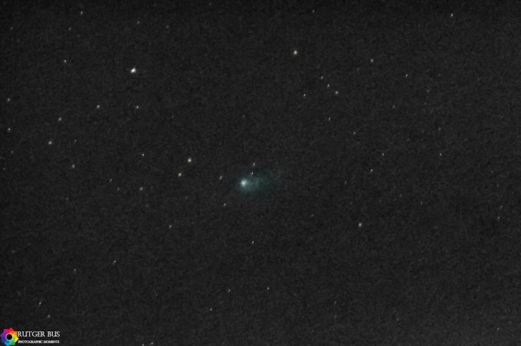 En nog eentje van Gisteravond 25-03-2016….Komeet C2014/S2 panSTARRS. Dit komeetje hangt al een