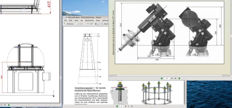 Begonnen met de definitieve planning en uitvoering van het “Knight Observatory Tomar”. (