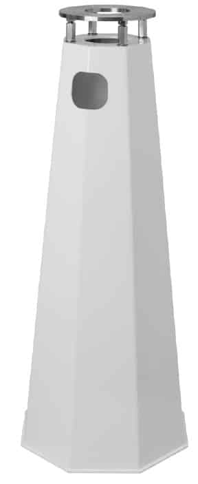 Daarom heb ik voor de Scopedome gekozen voor deze zuil met pyramidevorm. Testen, puzzelen, meer test