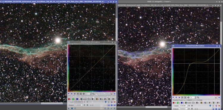 CLS-CCD filters geven zo’n groen-blauwe kleur verschuiving aan blauwe nevels. Ik kon nooit lek