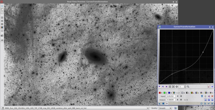 43 Gigabyte inmiddels, de M81/M82 projectmap die eind dit jaar weer verder gaat groeien. En toch ste