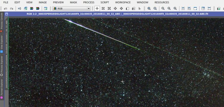 Al een paar nachten aan het testen met 2 camera’s met groothoeklens voor het grote Perseidengebeur