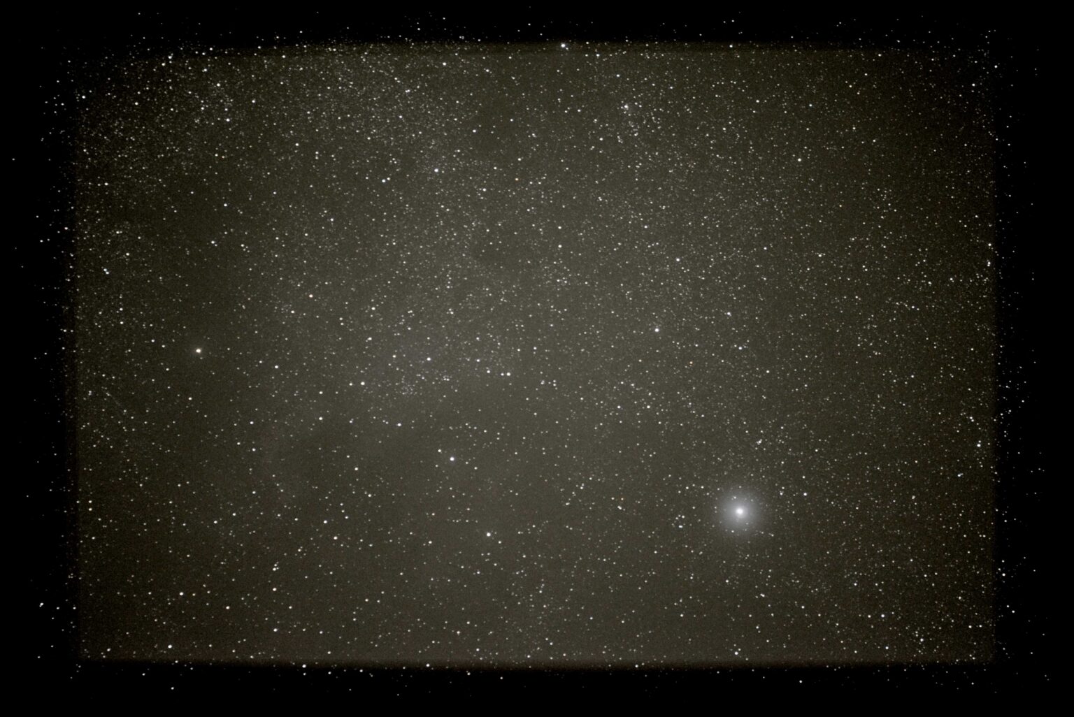 Omdat er de komende weken niet veel terecht zal komen van fotograferen van planeten heb ik gisteren