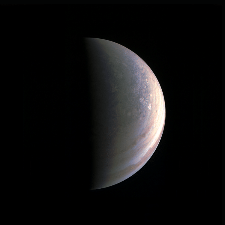 Allereerste blik op de noordpool van Jupiter, heerlijke tijd van wetenschap is dit toch. Meer inform
