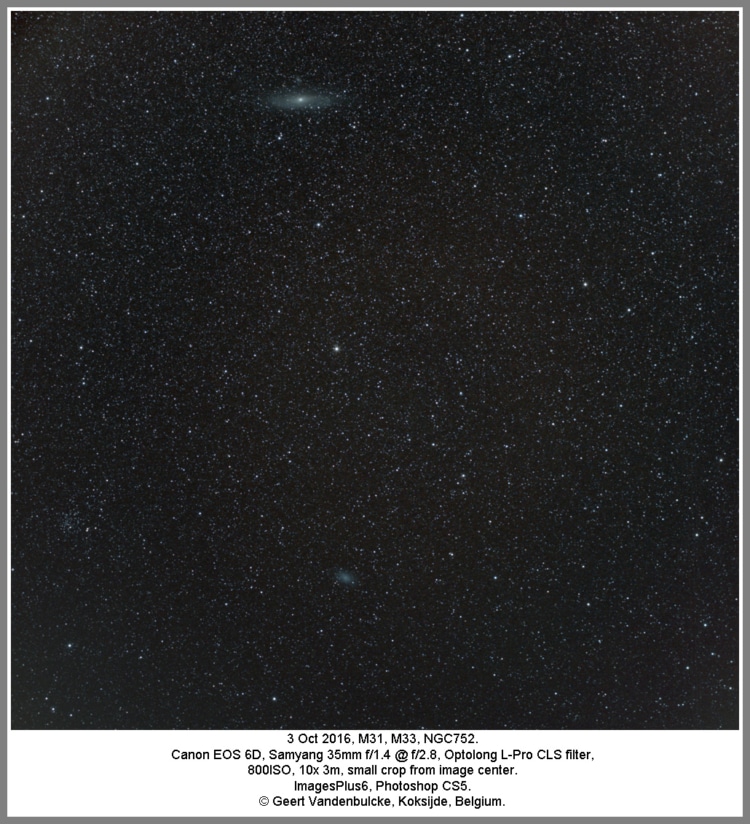 Gisterenavond nog extra data van M31 verzameld en vanavond misschien nog wel wat. Intussen een EOS 6