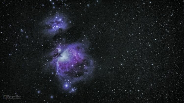 Extreem, puur wetenschappelijk, testje met de Sony a6000. 15x20sec @ ISO25.600 + 5x20sec ISO800 voor