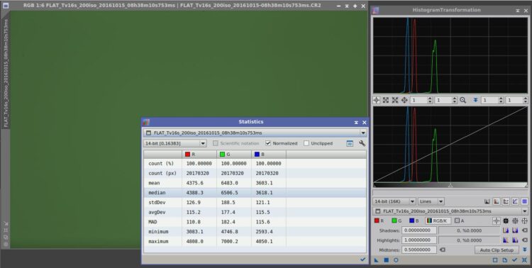 Dat is hem! Nu is de witte flat met de astrogemodificeerde camera groen……….. (en i