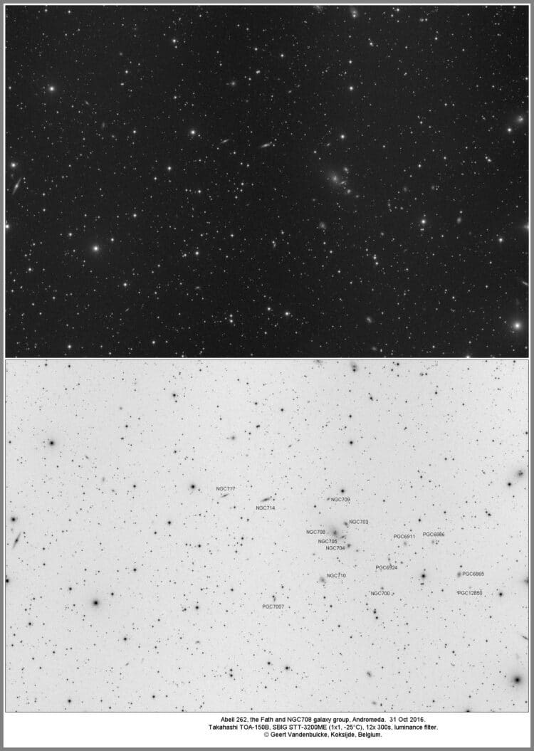 De nacht van 31/10-1/11/2016 was niet van de beste, veel vocht en cirrus in de lucht maar toch maar 