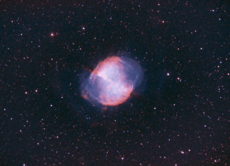 Ik heb mij afgelopen maand aan de Halternevel gewaagd. 7x 900 sec Ha en 4x 900 sec OIII. Geschoten m