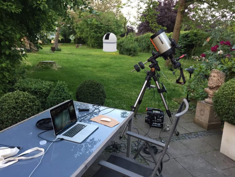Na 2 jaar is de beslissing genomen, ik ga beginnen met de bouw van mijn eigen observatorium, werknaa