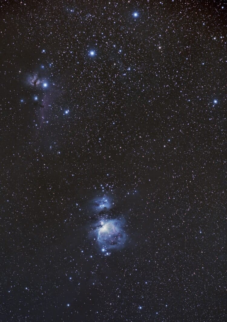 Toegevoegd nog een widefield voor de aardigheid en het type opname wat ik ooit aan de muur wil han