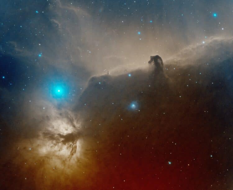 I’ve used all new data now for Ha and OIII and combined this image:Barnard33_RGB_test_stack_2-
