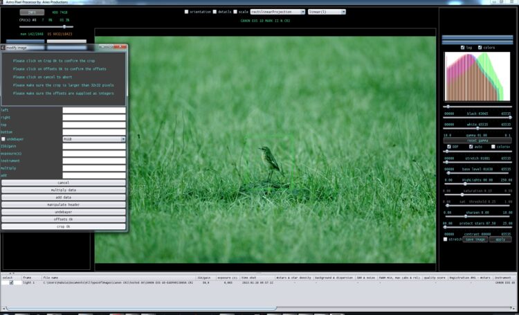 There are actually 2 crop functions, 1) batch modify tool 2) and you can integrate to a crop of the 