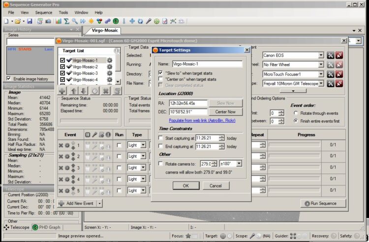 Het gebruik van de Framing & Mosaic Wizard in Sequence Generator pro voor het maken van dit moza