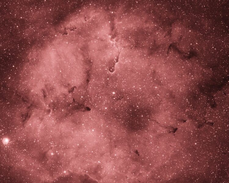 (Te) veel maanlicht en wel een heldere nacht, over naar Ha dus. In totaal 6 uur data, 3 uur M81/M82
