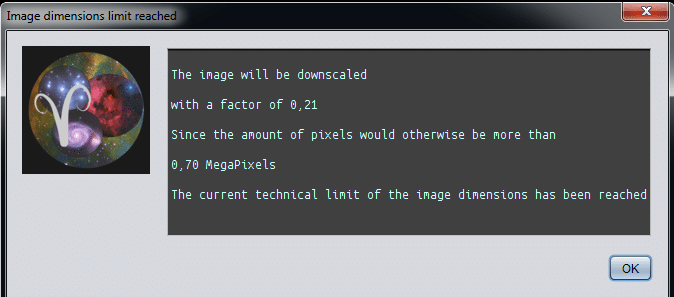 Hi Wei-Hao (@whwang) I have added several extra checks for memory or technical limits into APP. A pr