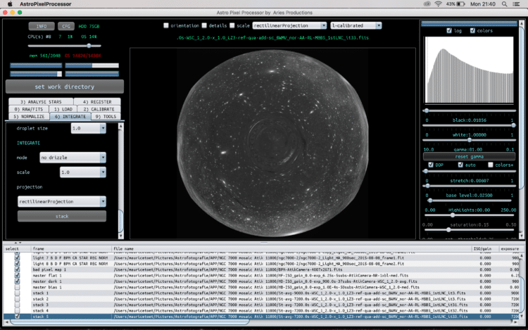 What happened here? This is the second set of lights of a 9 pane mosaic. I cleared the lights of the