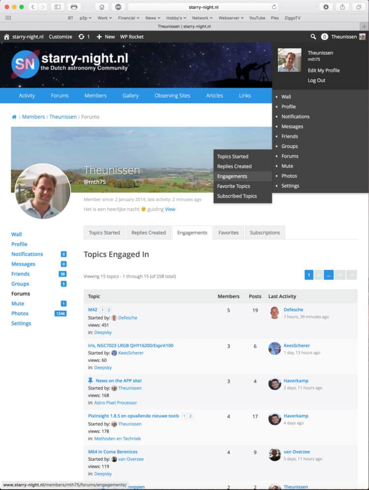 De forum software is vannacht geüpdate na de laatst beschikbare versie. Naast de standaard en perfo