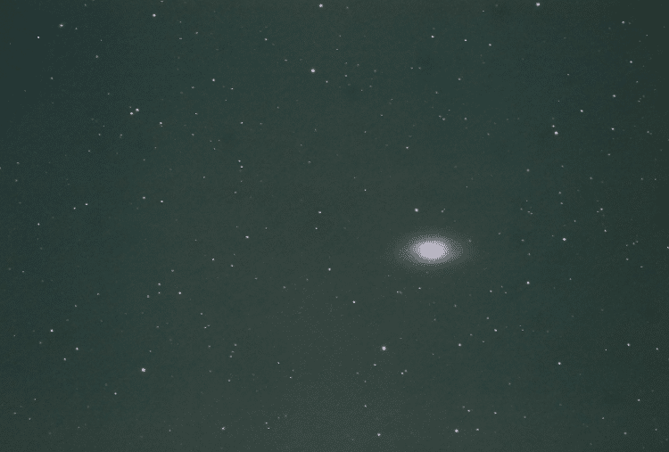 This picture of M64 (the sleeping beauty galaxy) is taken on the 26th of May in Haarlem in my back g