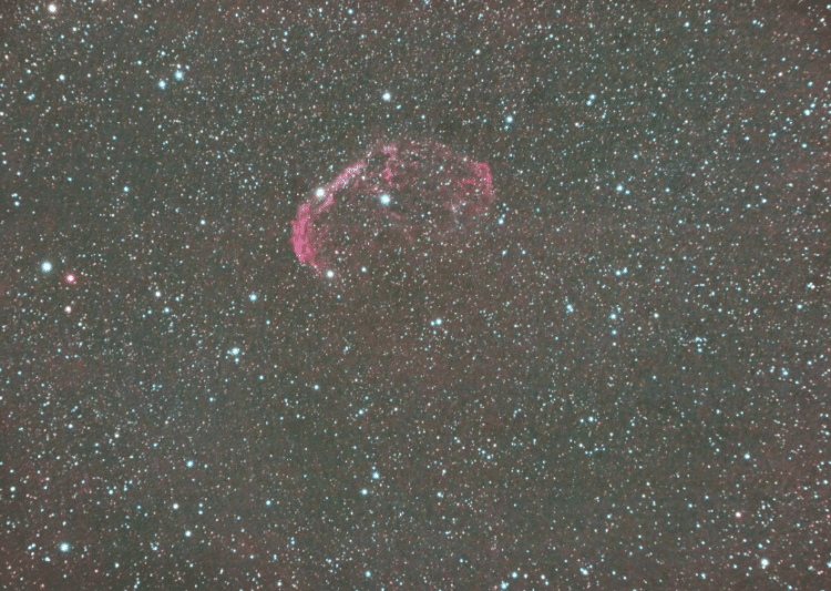 Hierbij nog een plaatje met de star colour calibrationNGC6888 18-6-2017 58x60sec ISO 800 LPFC