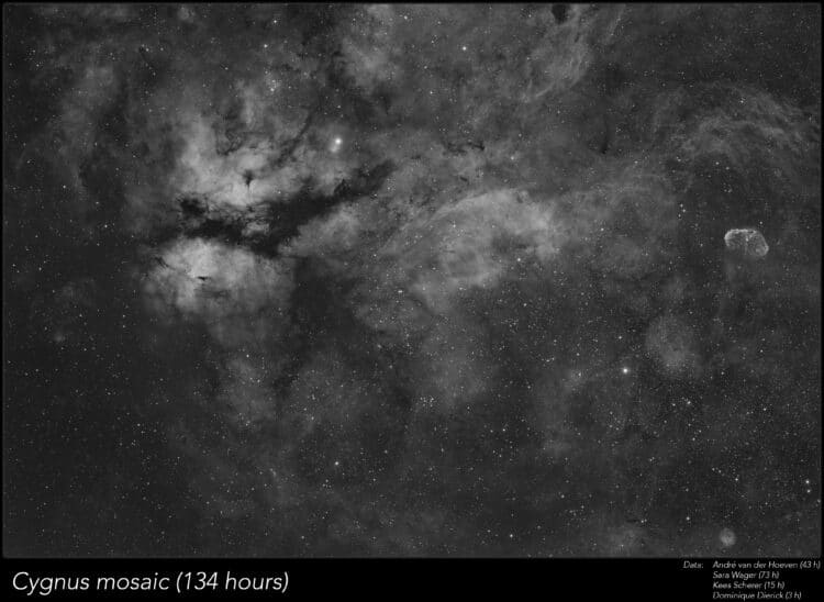 Deze opname werd in het afgelopen jaar door mijzelf en 3 mede-astrofotografen genomen, Sara Wager, K