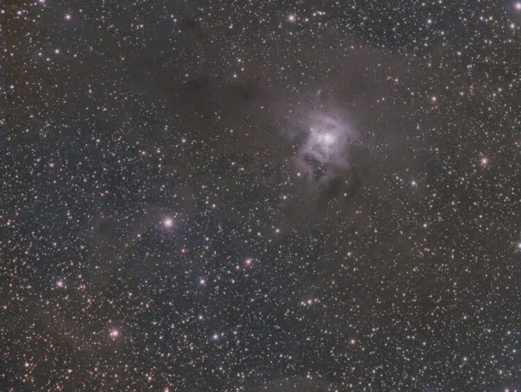 Hier nog een uit de Perigord serie geschoten met de TS 80/480 APO, 0,8x reducer en Baader filters: 2