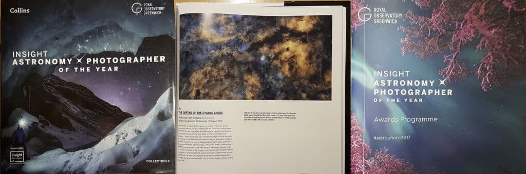 Afgelopen donderdag was ik uitgenodigd bij de awards ceremonie van de Astrophotographer of the year