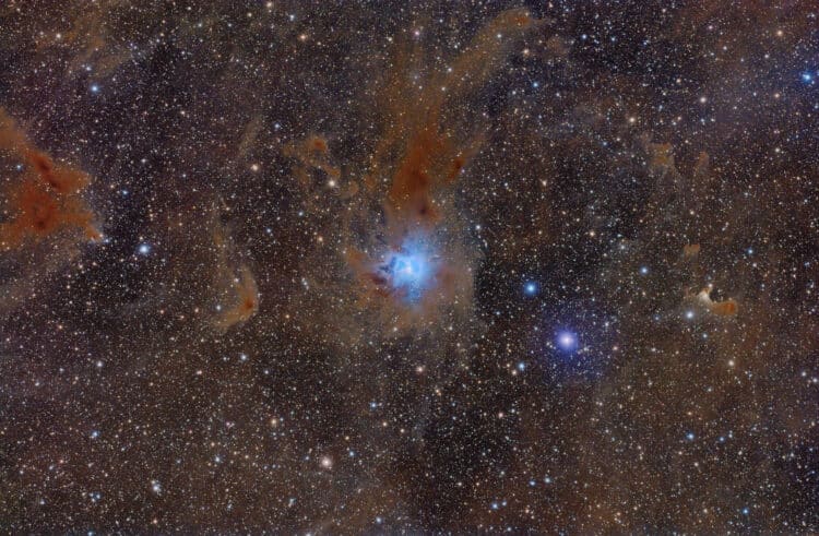 FSQ 106, QHY 367C, Mesu 200, 18*15min.NGC7023APP-PS