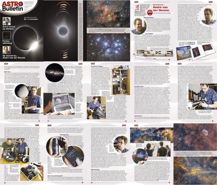 Dit artikel is in de laatste astrobulletin verschenen over mij en mijn hobby. Vond het erg leuk om h