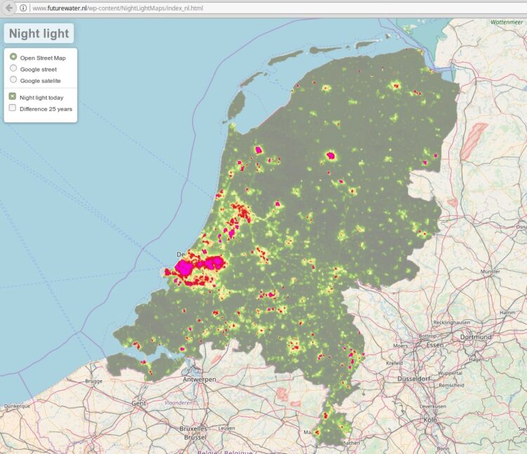 Artikel in De Ingenieur, en hele fraaie interactieve kaart op Futurewater. (Zie voorbeeld schermprin