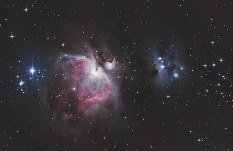 Tikkie meer saturatie. Uiteraard wordt Orion er 1 zoals mijn Andromeda sessie, deze wil ik veeeeel b