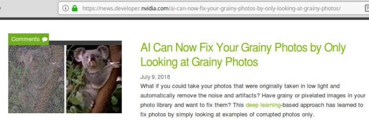 Dit gaat denk ik een revolutie worden in de Astrofotografie: Artikel op Tweakers , NVIDIA news,