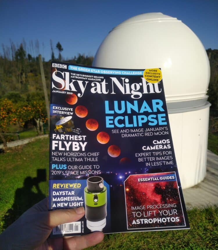 Ha, het januarinummer van Sky at Night valt net in de bus met tips voor de Maansverduistering…