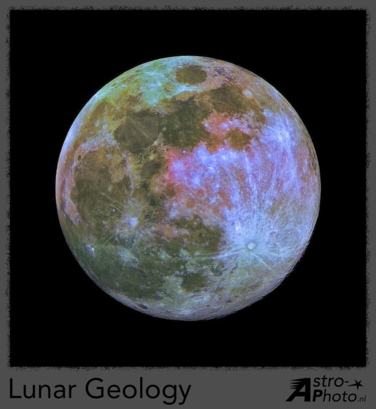 Deze afbeelding laat een beeld zien van de volle maan gemaakt met een DSLR camera. Met behulp van ve